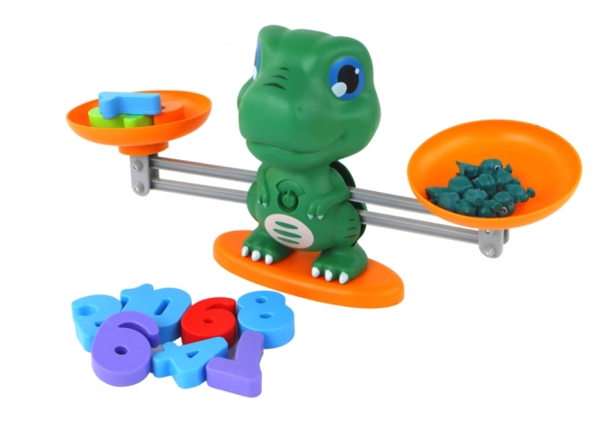 Educatief speelgoed Dinosaurus gewichten Wiskundige activiteiten