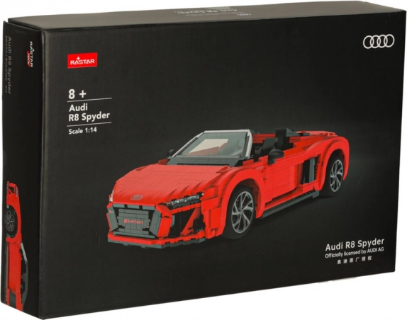 Constructieset Auto RC 1:14 Audi R8 Spyder 1440 stukken