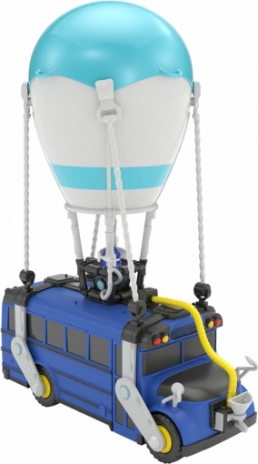 Iconische Battle Bus met ballon