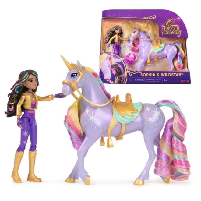 Unicorn academy figuren 11 cm sofia en wildstar