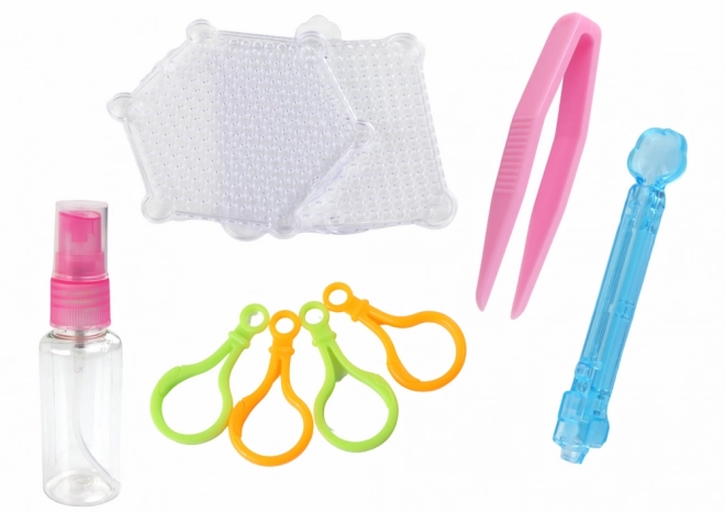 DIY magie kralen set met water 8 kleuren Bouwvoertuigen