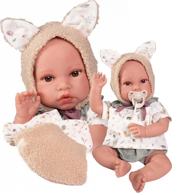 Realistische babypop met zacht lichaam - 42 cm