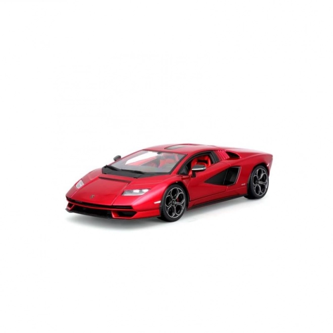 Bburago 1:24 Plus - Lamborghini Countach LPI 800-4 - Rood