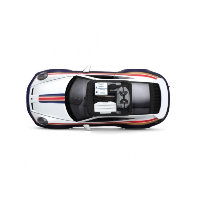 Bburago 1:24 Racen - Porsche 911 Dakar - Blauw 953 Roughroads
