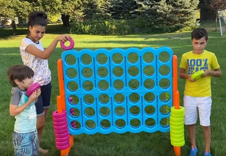 Gigantisch spel voor het hele gezin