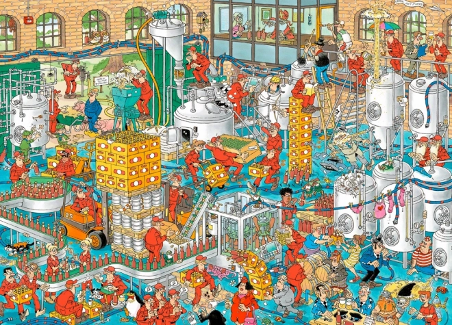 Puzzel 1000 stukjes Fabriek