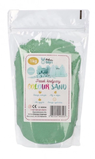 Kinetische zand ColourSand mint 1 kg