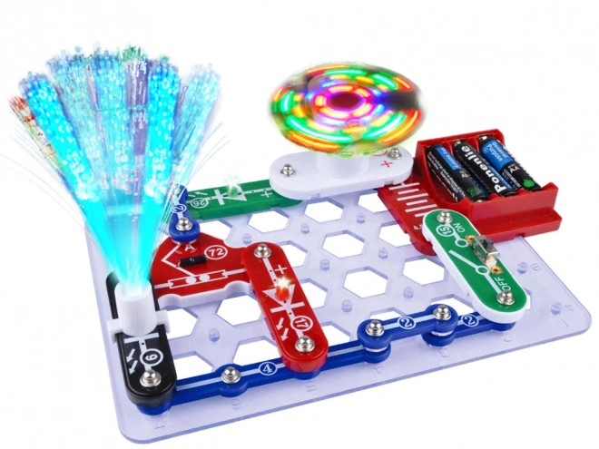 Educatieve lichtgevende set voor jonge elektronica