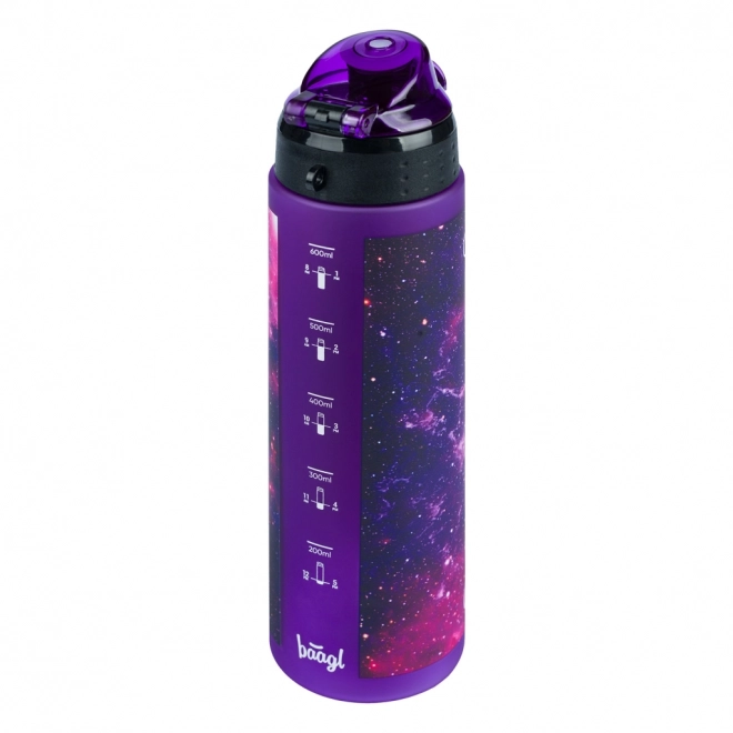BAAGL Tritan Fles voor drinken Galaxy, 700 ml