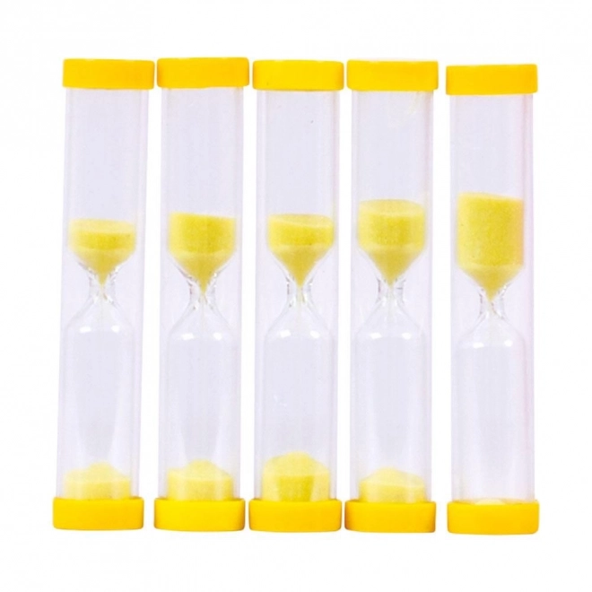 Bigjigs Toys Zandloper 3 minuten 1 stuk Geel