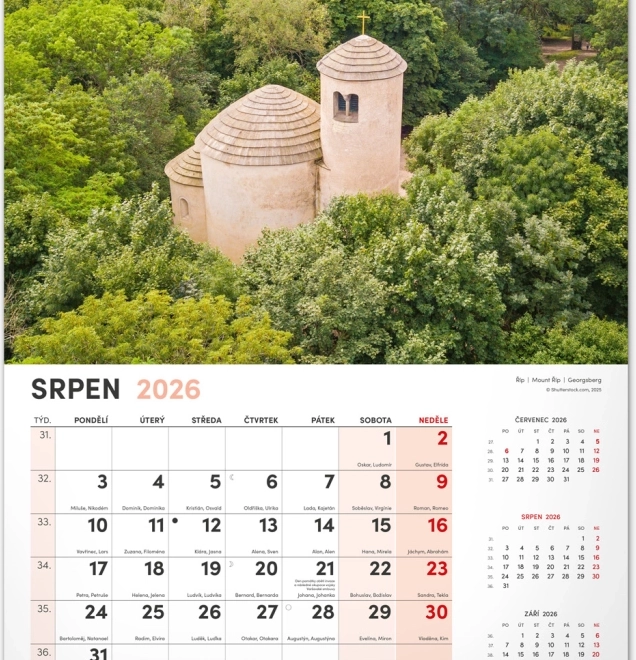 Wandkalender Mijn Vaderland 2026