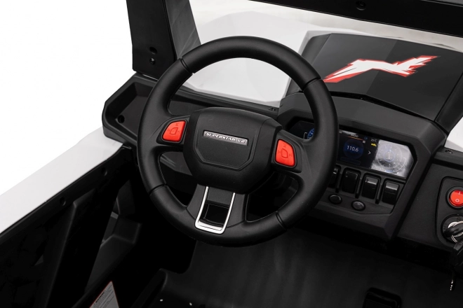 Elektrisch kinderauto UTV-MX 2000N wit
