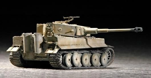 Model tank Tiger 1 gemiddeld