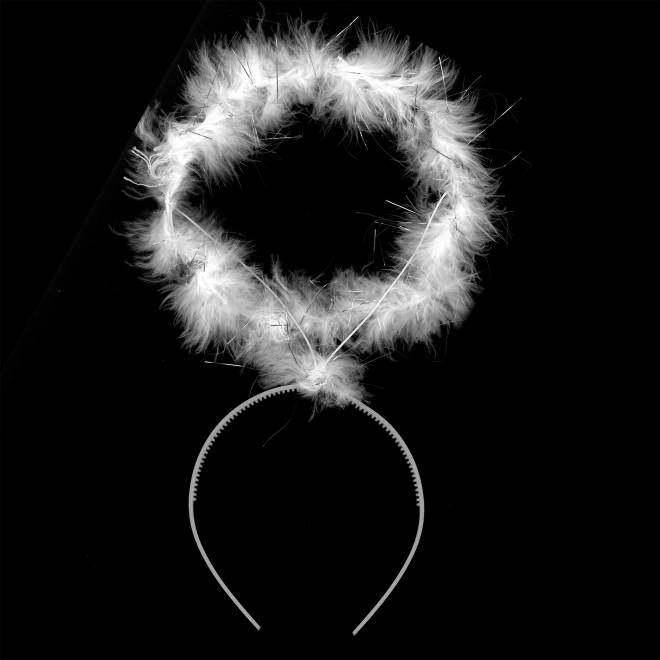 Haarband met engelenhalo