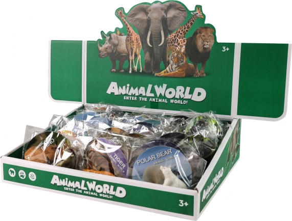 Wilde dieren mix in doos - 1 st
