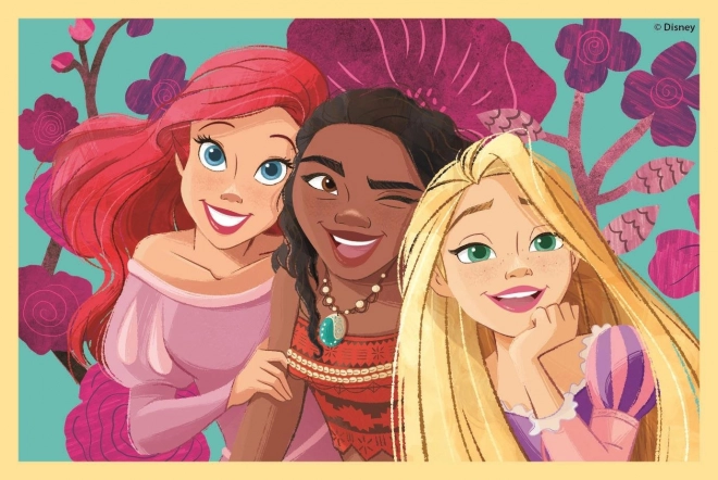 CLEMENTONI Beeldblokjes Disney prinsessen, 6 blokken