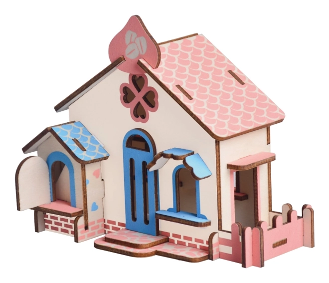 Woodcraft Houten 3D-puzzel Chocoladehuis