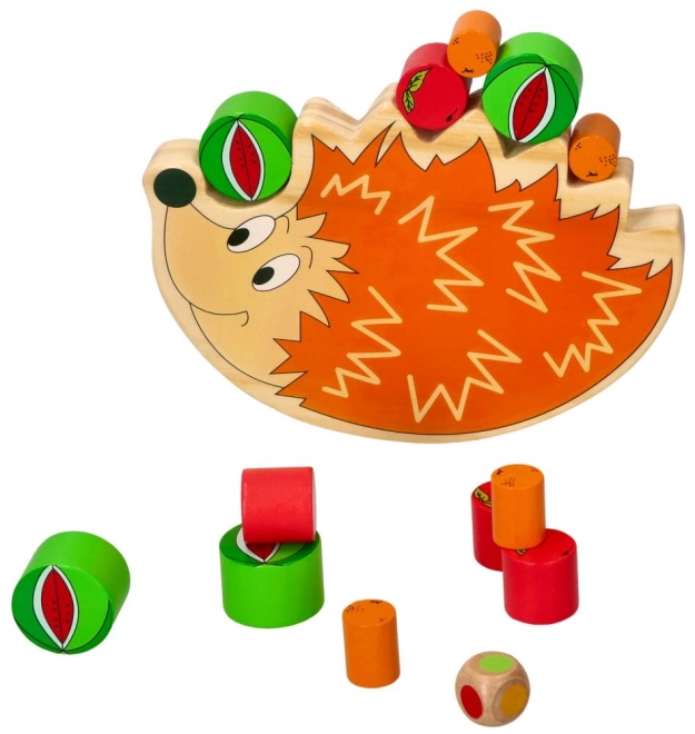 Balanceerspel met egel