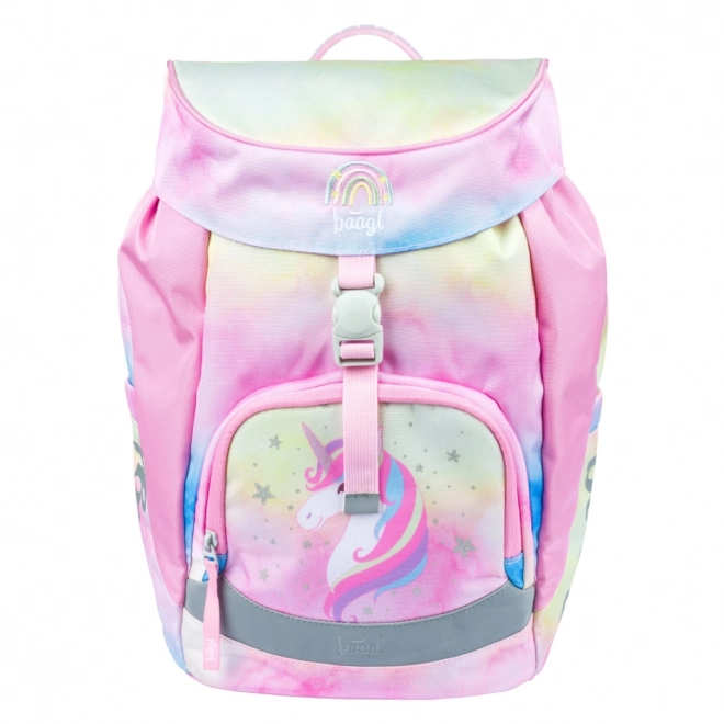 BAAGL Schoolrugzak Airy Rainbow Unicorn