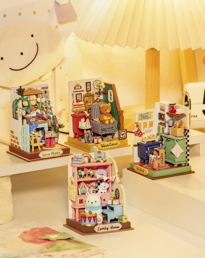 Betoverende mini-tuin als decoratie