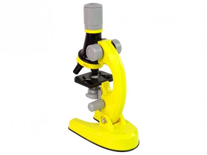 Kinder educatieve microscoop geel