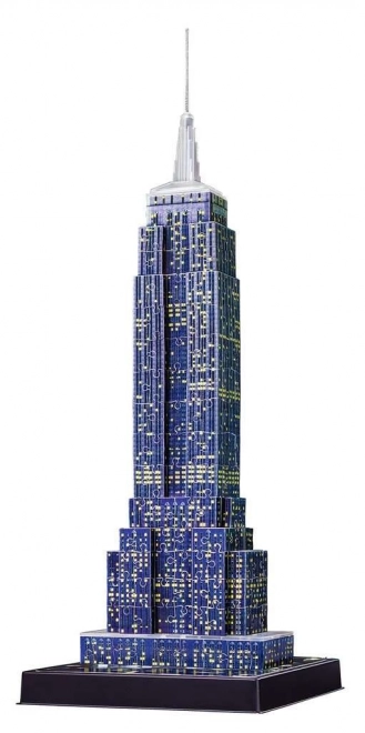 RAVENSBURGER Lichtgevend 3D-puzzel Nachteditie Empire State Building 216 stukjes