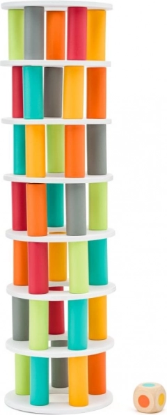 Houten balans toren Pisa