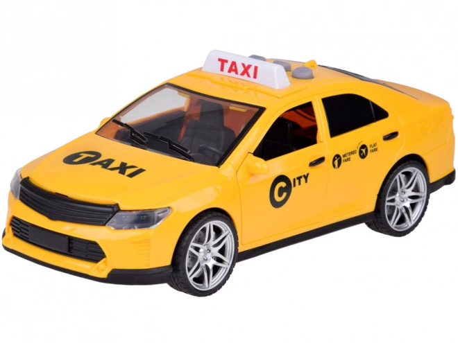 Geluids- en lichtopenende deur van taxi ZA5220