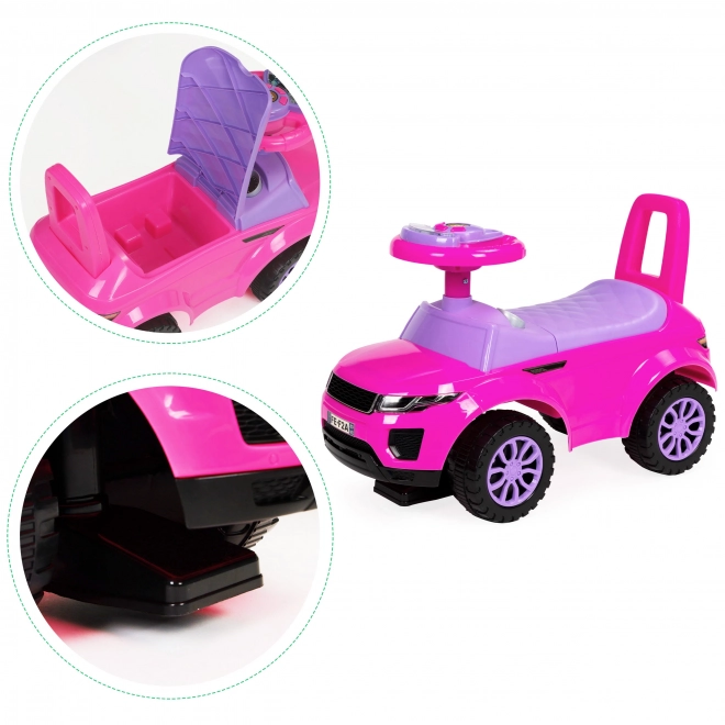 Ride-on auto voor kinderen met geluiden 12m+
