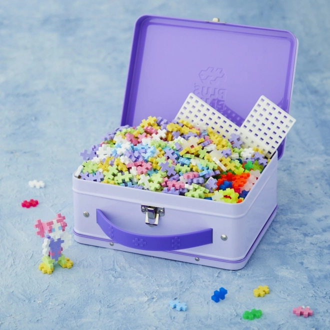 Klocki Plus-Plus mini pastel koffer 600 stuks