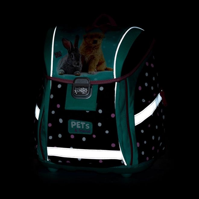 Schoolrugzak PREMIUM LIGHT knuffeltjes
