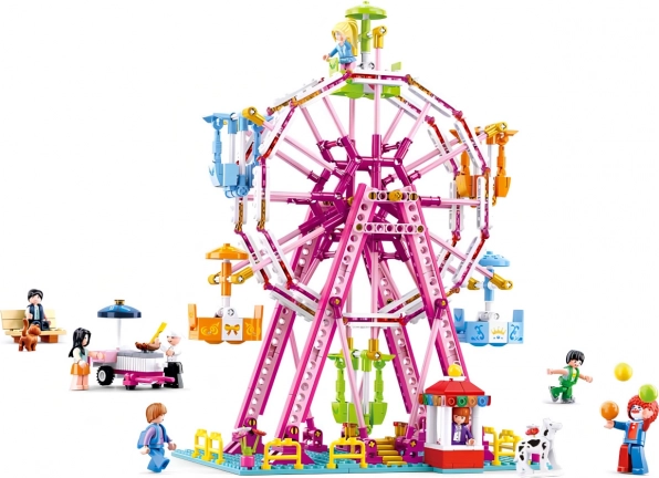 Sluban Girls Dream carrousel – reuzenrad bouwset