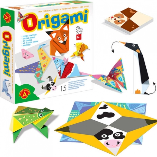 Alexander Mijn eerste origami DIEREN ZA4254