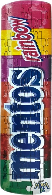 Regenboogpuzzel Mentos 50 stukjes
