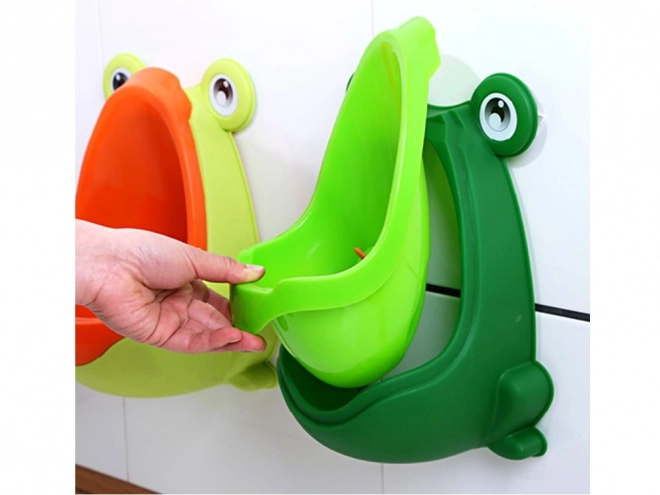 Kinder urinoir Kikker voor jongens – Groen