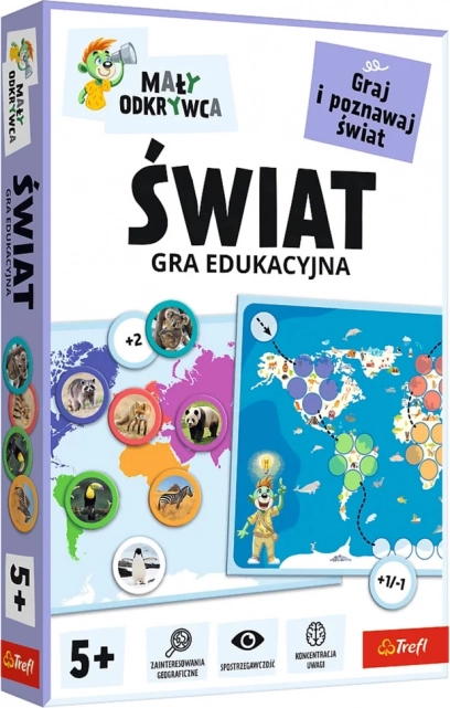 Educatieve spel Kleine Ontdekkingsreiziger – Wereld