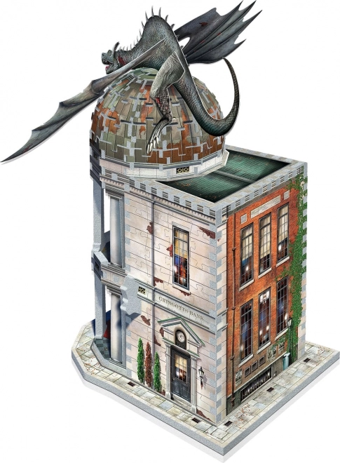 3D-puzzel WREBBIT Harry Potter: Gringott's Bank 300 stukjes