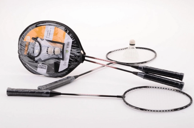Badminton set met shuttle