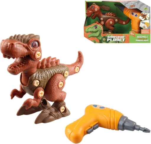 Dinosaurus om te monteren 17 cm