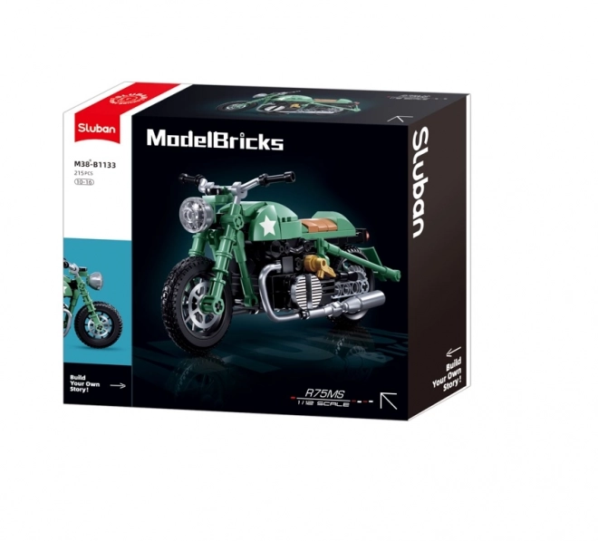 Sluban Model Bricks M38-B1133 Motorfiets R75
