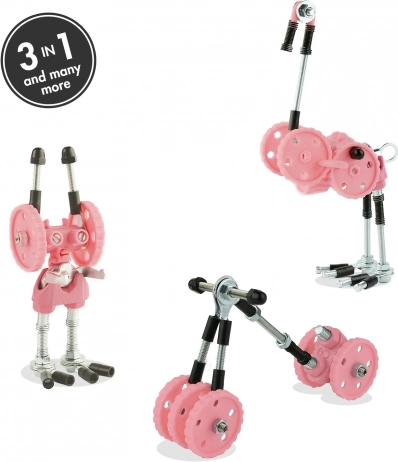 The OffBits bouwset Flamingo Bit 3-in-1