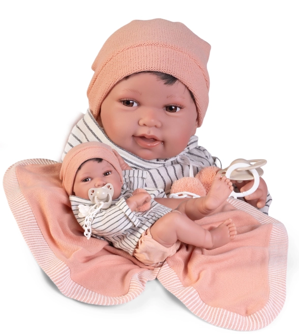 Antonio Juan 50413 PIPO - realistische babypop met volledig vinyllichaam - 42 cm