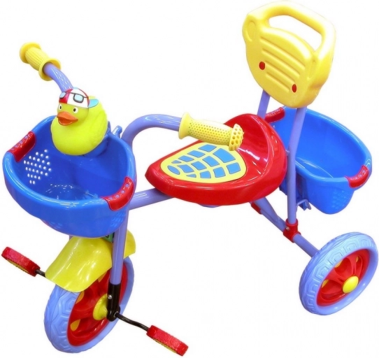 MaDe Driewieler met Eendje kleurrijk