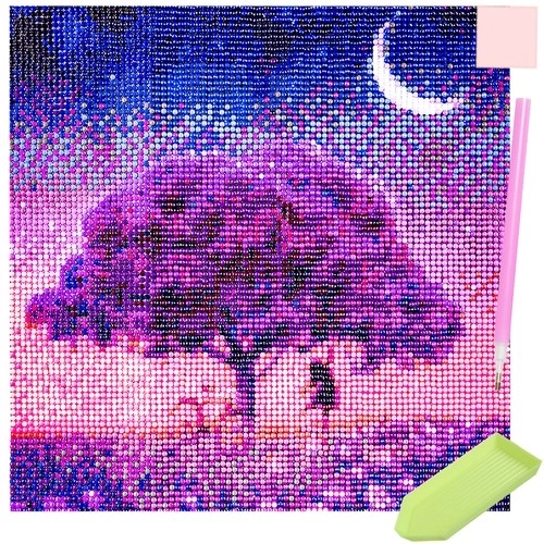 Set voor diamant schilderen - nacht