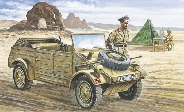 Plastic model VW Type 82 Kübelwagen