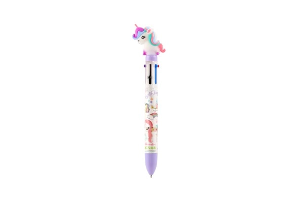 6 inktkleuren in één pen
