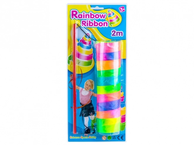 Danslint in regenboogkleuren