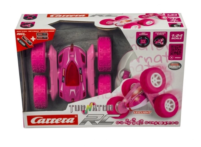 RC voertuig Mini turnator 2,4 GHz roze