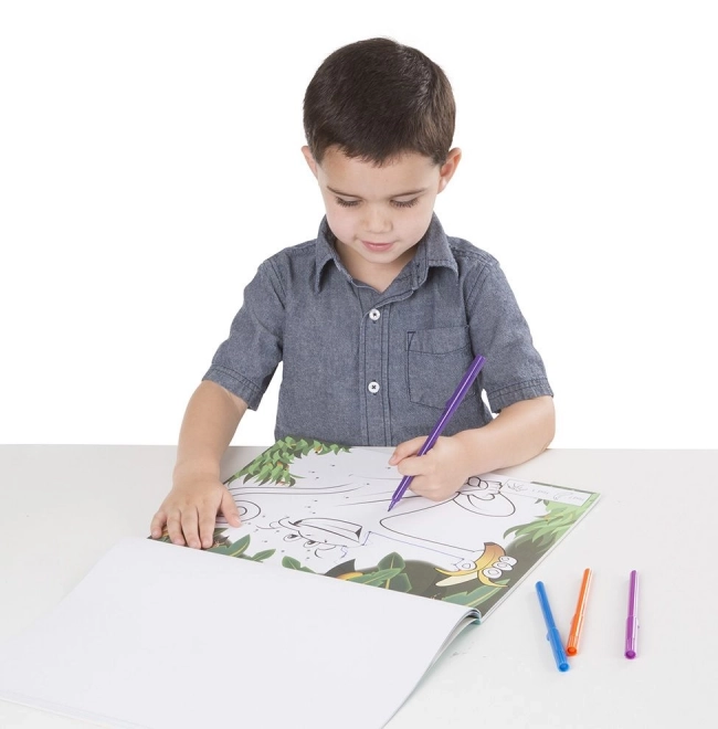Kleurboek Groot Formaat Voor Kinderen 3+