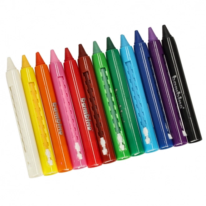 Gezichtsschilderstiften Bambino - 12 stuks